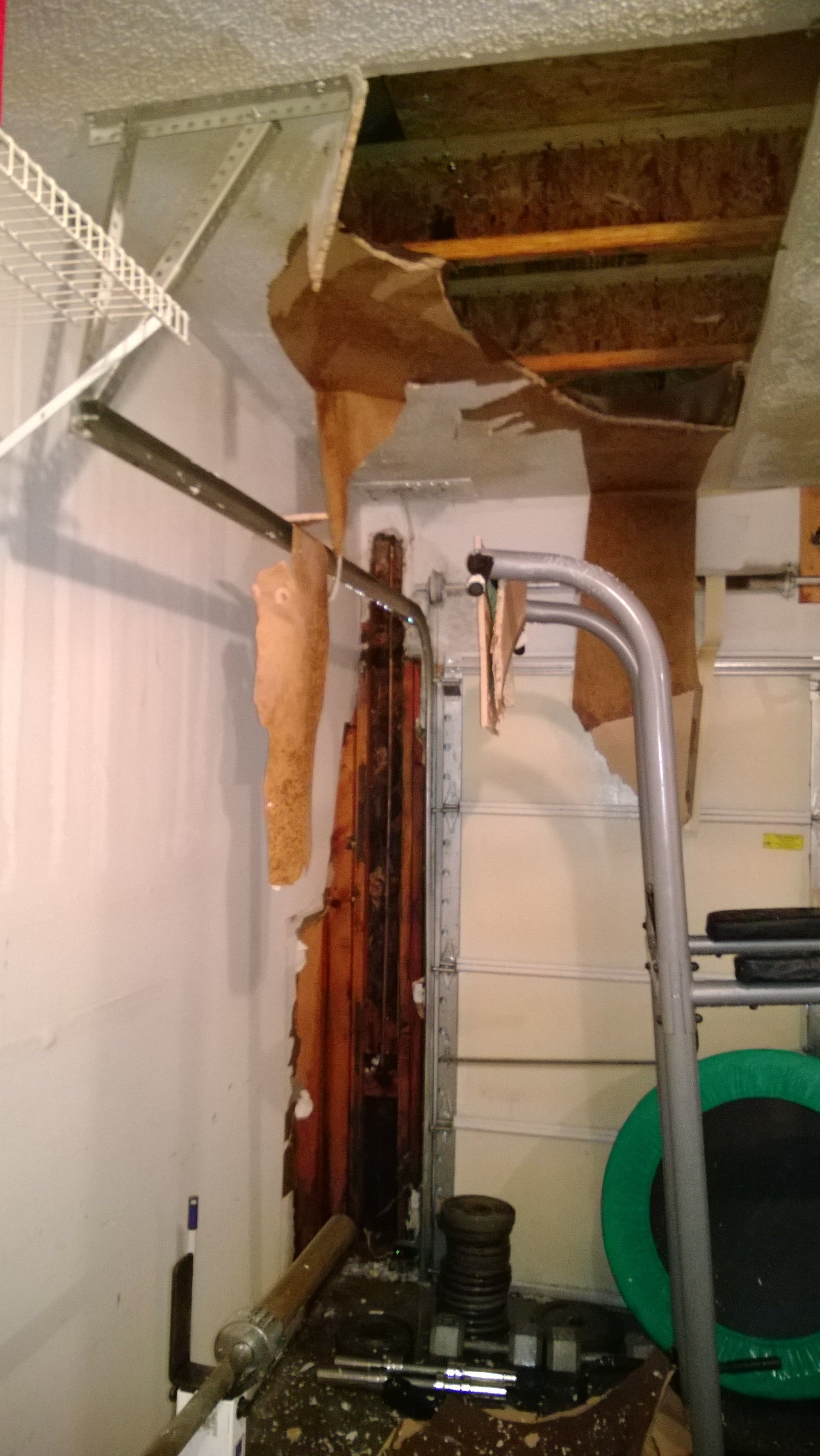 Garage Ceiling failure